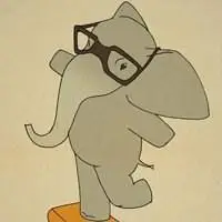 卡通大象头像图片_微信头像图片大全