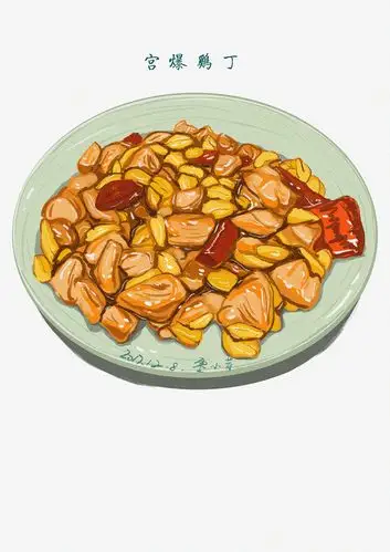 插画 菜品 手绘|插画|插画习作|叮当小芽 - 原创作品 - 站酷 (zcool)