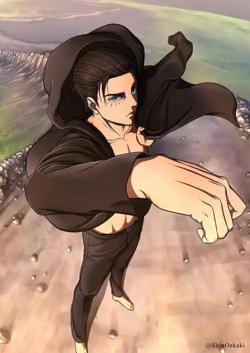 进击的巨人 艾伦·耶格尔 - 堆糖,美图壁纸兴趣社区