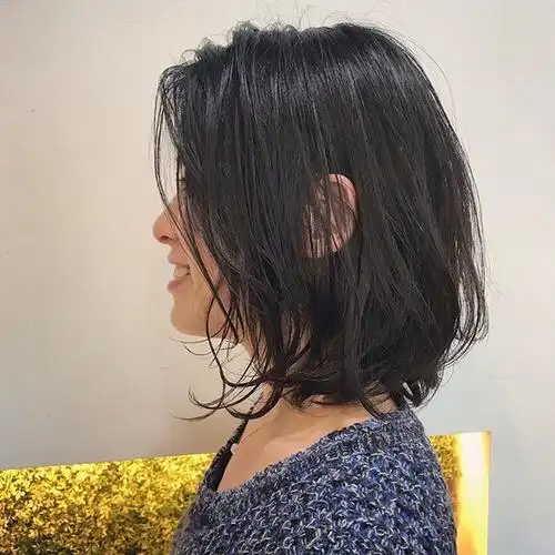 春夏季流行"微蓬烫",短发这样烫,美的直冒泡!