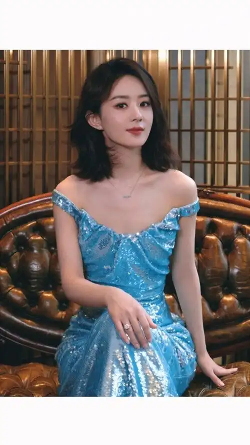 赵丽颖好像人鱼公主