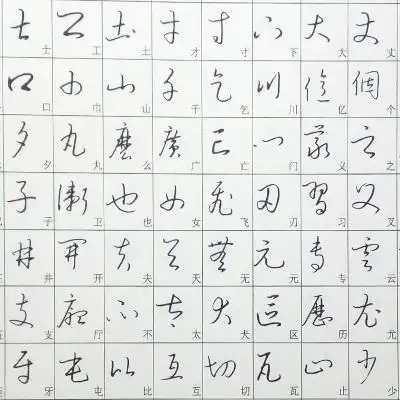 草书字帖字典成人钢笔初学练字书 行书行草连笔字书法临摹练字帖