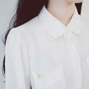 衬衫 白色 头像 女