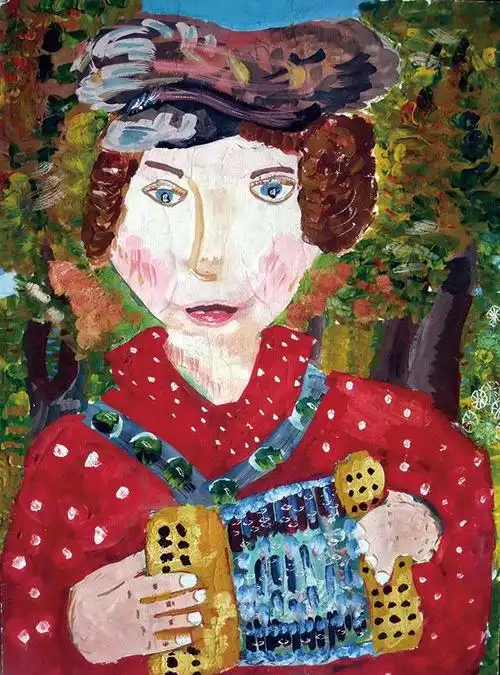 世界获奖儿童画赏析形形色色的人