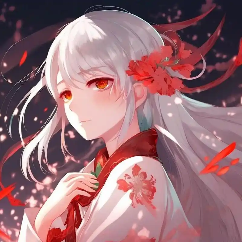 彼岸花女孩系列|二次元动漫头像 喜欢的宝宝们可自截 需要原图三连