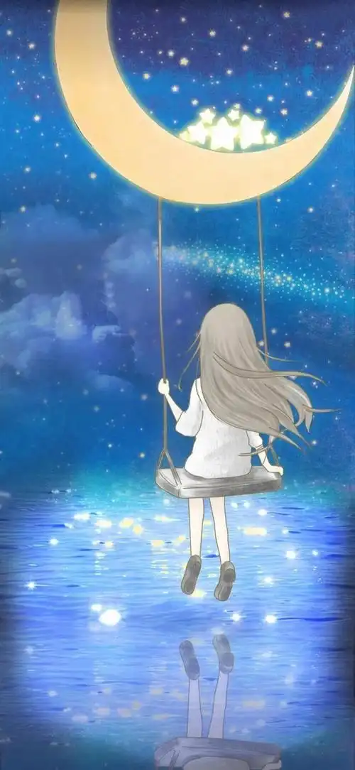 手机壁纸 | 超好看的背影壁纸,隐约的神秘美