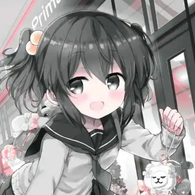 女生卡通呆萌傻傻的可爱图片头像