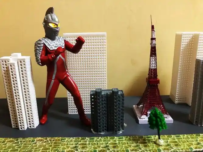 奥特曼微缩场景