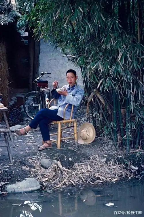 怀旧彩色老照片 中国改革开放初期平常老百姓的生活记忆