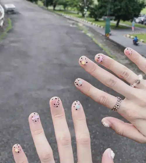 童趣感美甲快来抄小学生作业文末开奖