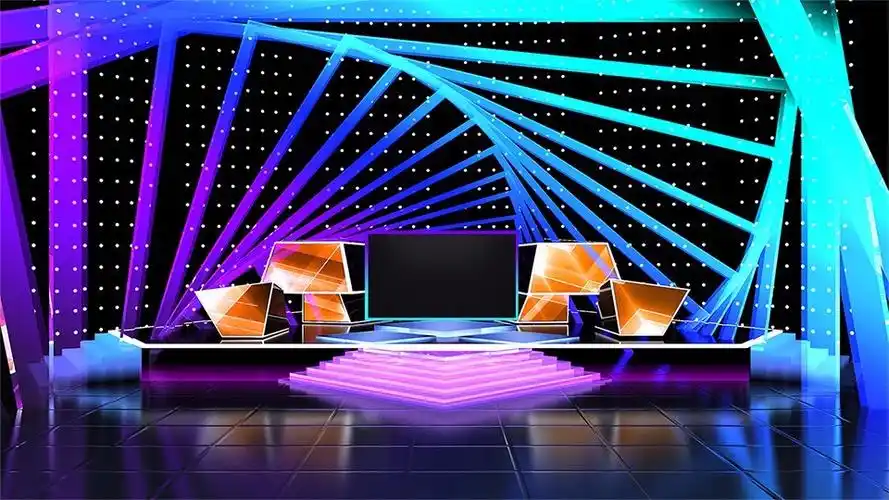 环形舞台虚拟场景素材