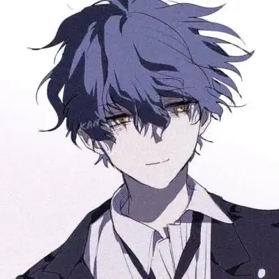 帅气动漫男生头像/今天的天空像一封深蓝色的情书_男生头像_我要个性