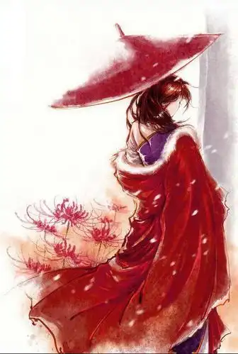 古风彼岸花图片