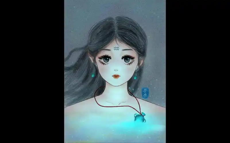 十二星座古风拟人头像之水瓶座