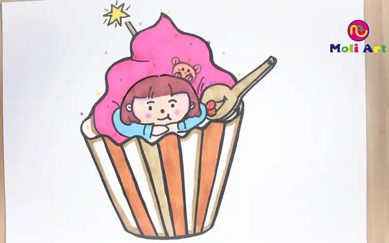 公主涂色简笔画大全冰淇淋简笔画公主小动物简笔画冰淇淋甜筒简笔画