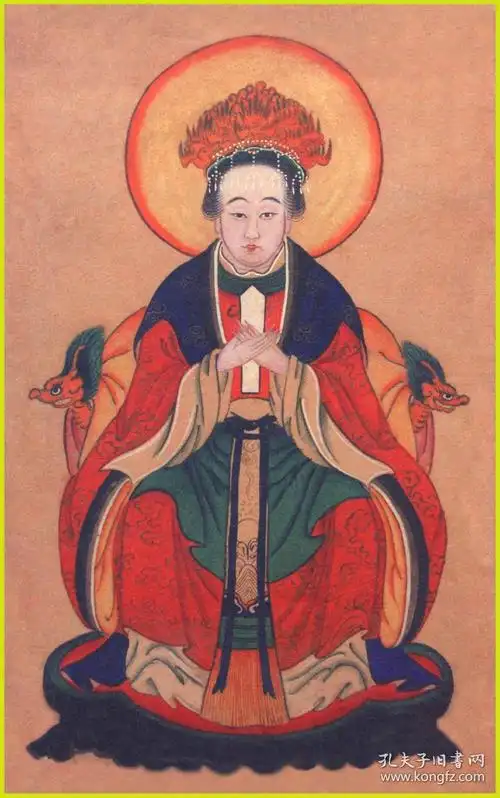 东岳神仙画册集(东岳大帝,淑明坤德后,碧霞元君,古代画)