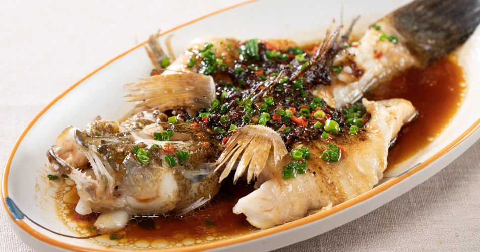 豉汁游水笋壳鱼