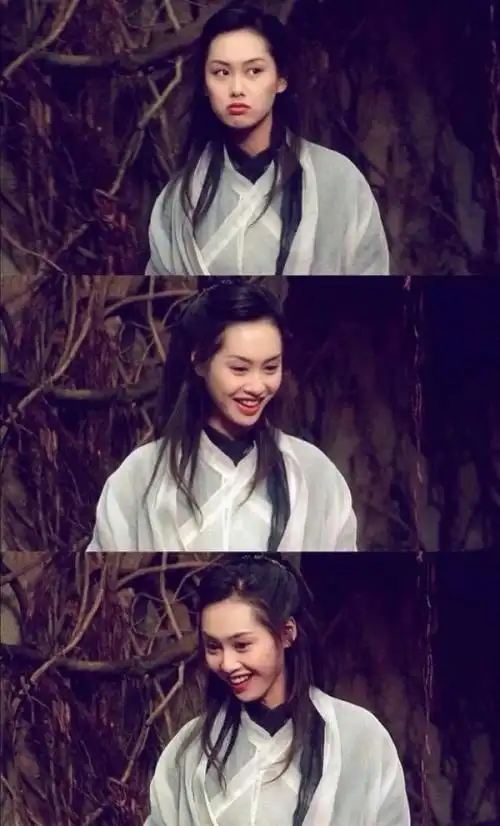 朱茵的紫霞,除了颜值高,也完全演出了我们在心上人面前雀跃的样子