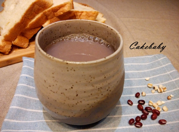 薏米红豆豆浆的制作与功效