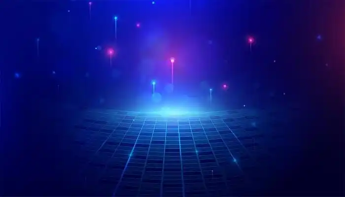 科技感背景蓝色炫酷商务科技背景