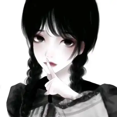 黑暗系病娇动漫女头,动漫头像图片
