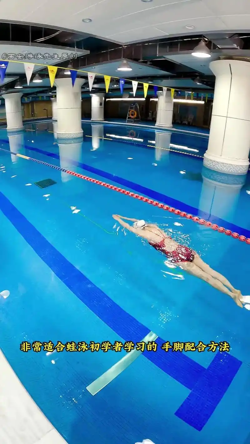 蛙泳初学者必看的手脚配合方法757575.