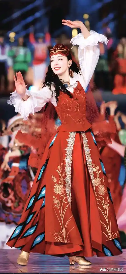 百花迎春-迪丽热巴_舞蹈_舞台_明星