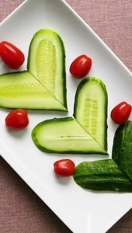 黄瓜这么切摆盘更有食欲,生活需要仪式感!