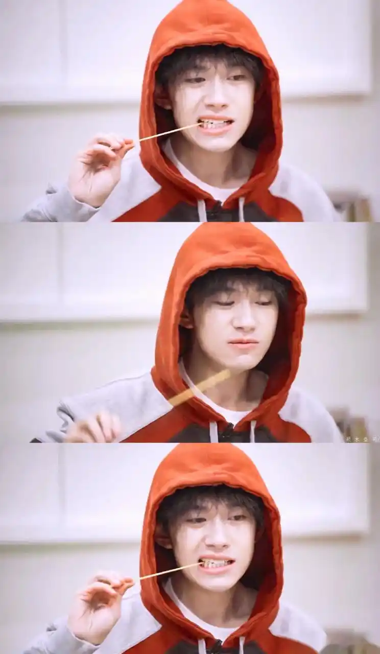 易烊千玺ins#超级爱吃烧烤,资深吃货的易烊千玺,这生活太悠闲了!