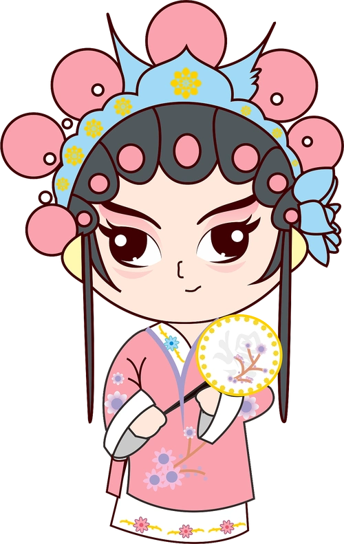 京剧卡通人物|平面|其他平面|xkilox_原创作品-站酷zcool