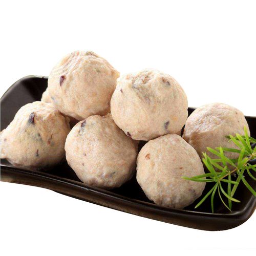 贡丸台湾松珍爱之放牛吃草素食香菇牛肉转基因素肉