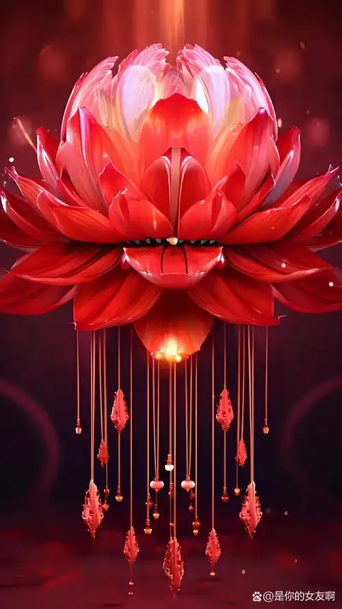 ai红色莲花