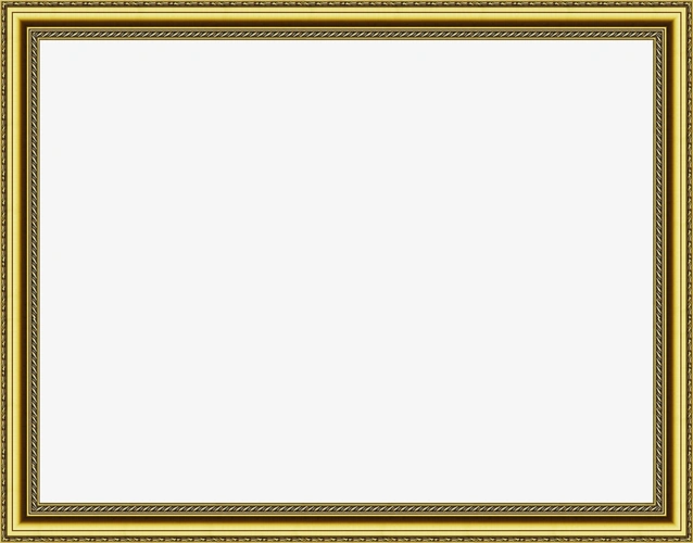 金色边框