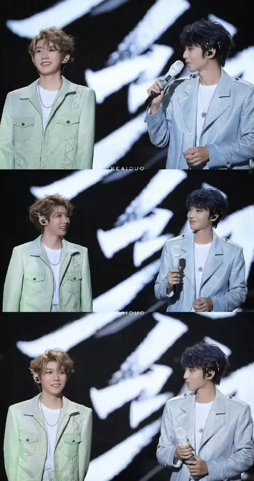 凯源超话90#岁月情长,竹马成双#看向你的眼神很温柔转载了@keaiduo