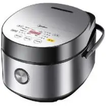 plus会员:midea 美的 多功能微压电饭煲 银色 5l - 价格147元 9.9元购