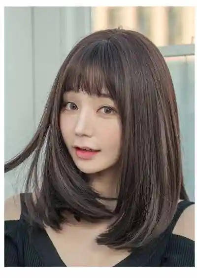 大一女生发型中长发直发(2021新发型女中长发直发)