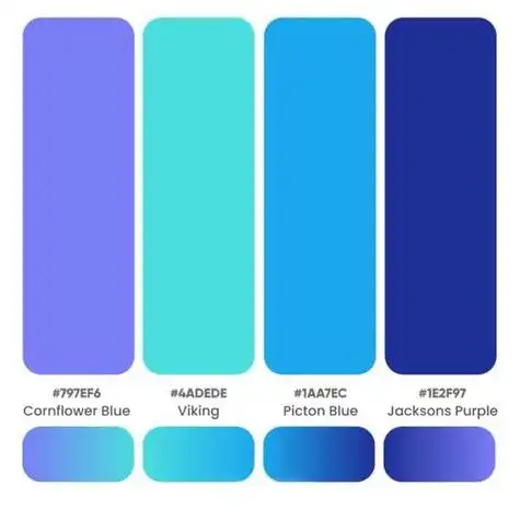 蓝色衣服是有什么颜色组成,请问什么颜色和什么颜色可以组成蓝色?