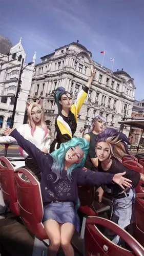 虚拟偶像这支女团的人气高过sm新女团