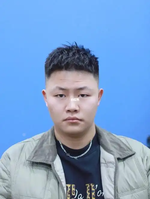 男士短款飞机头