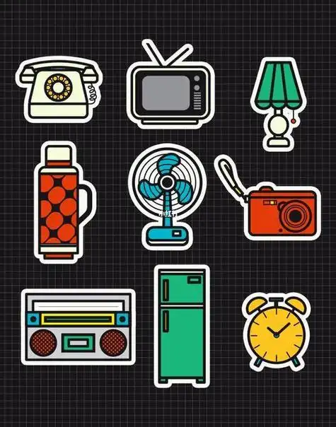 种家用电器简笔画日常用品简笔画大全各种家用电器简笔画大全家用电器