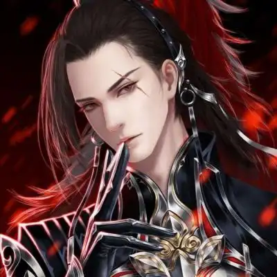 古风动漫头像男冷酷高清稀有邪魅二次元男头像