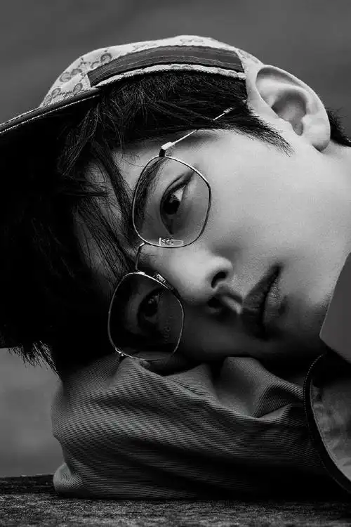 肖战xvogueme怼脸拍黑白高清壁纸