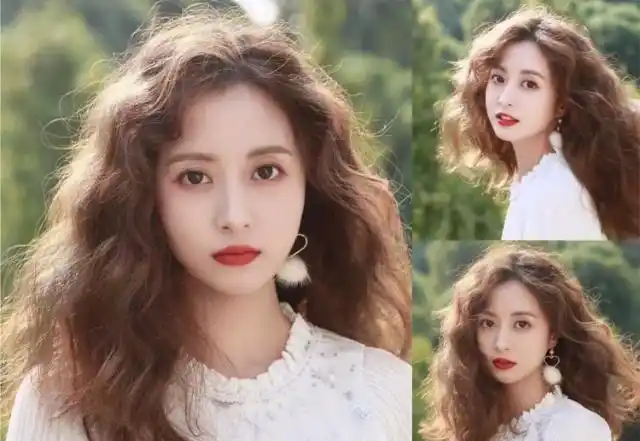 最适合大饼脸女生的韩式蓬松烫烫发超显气质显年轻