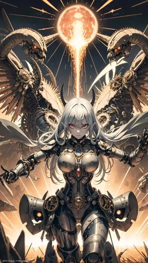 机械女神,动漫中的绝美