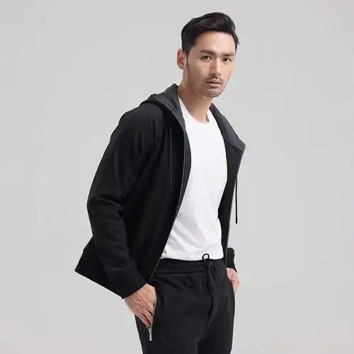 ootd男士休闲夹克连帽卫衣外套03