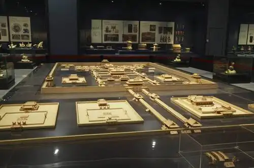 明代蜀王府复原模型