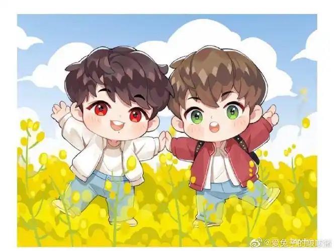 314花田初遇##王一博肖战##肖战王一博