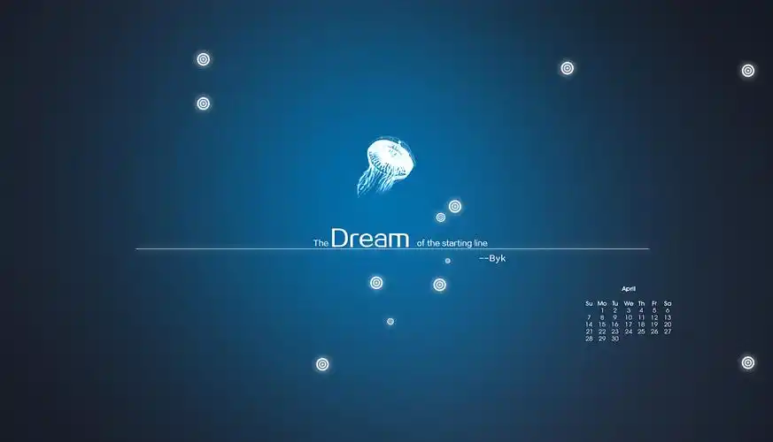 蓝色背景,桌面壁纸