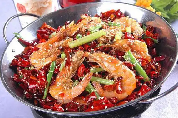 干锅麻辣虾