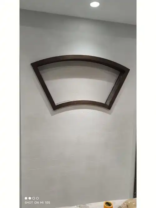 分享一款百搭的硅藻泥米洞石工艺